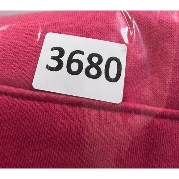 The North Face Mens Large Clay Red and White Hooded Pullover Sweatshirt - Picture 9 of 9